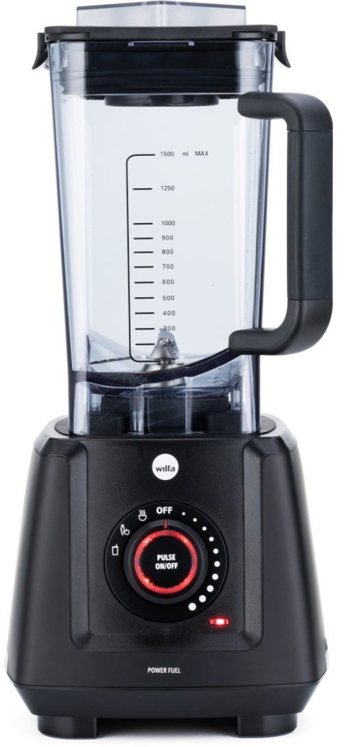 wilfa Standmixer POWER FUEL, 1200 W, bruchsicher, Erwärmungsfunktion, 3 Programme