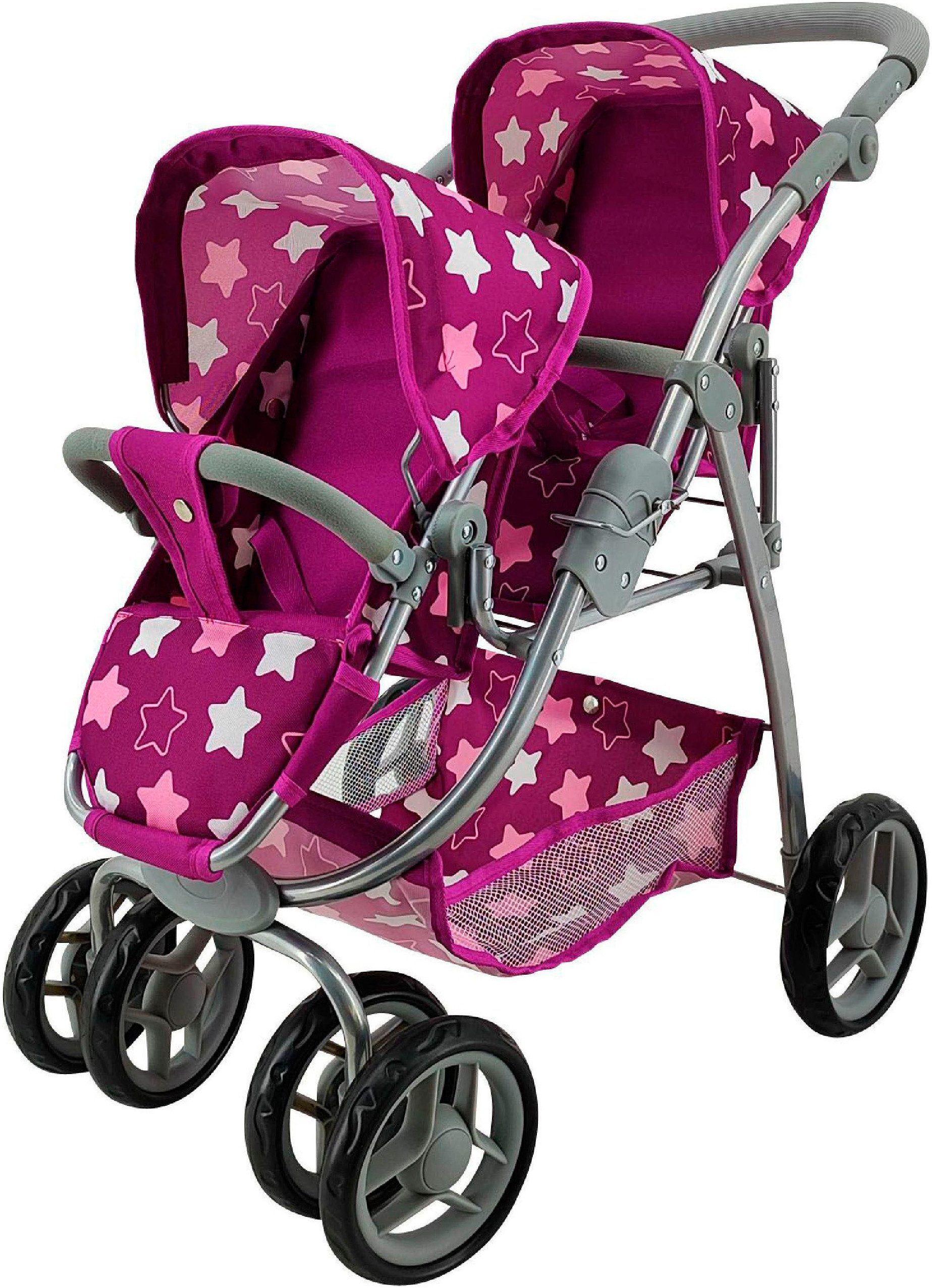 Knorrtoys® Puppen-Zwillingsbuggy Milo günstig online kaufen