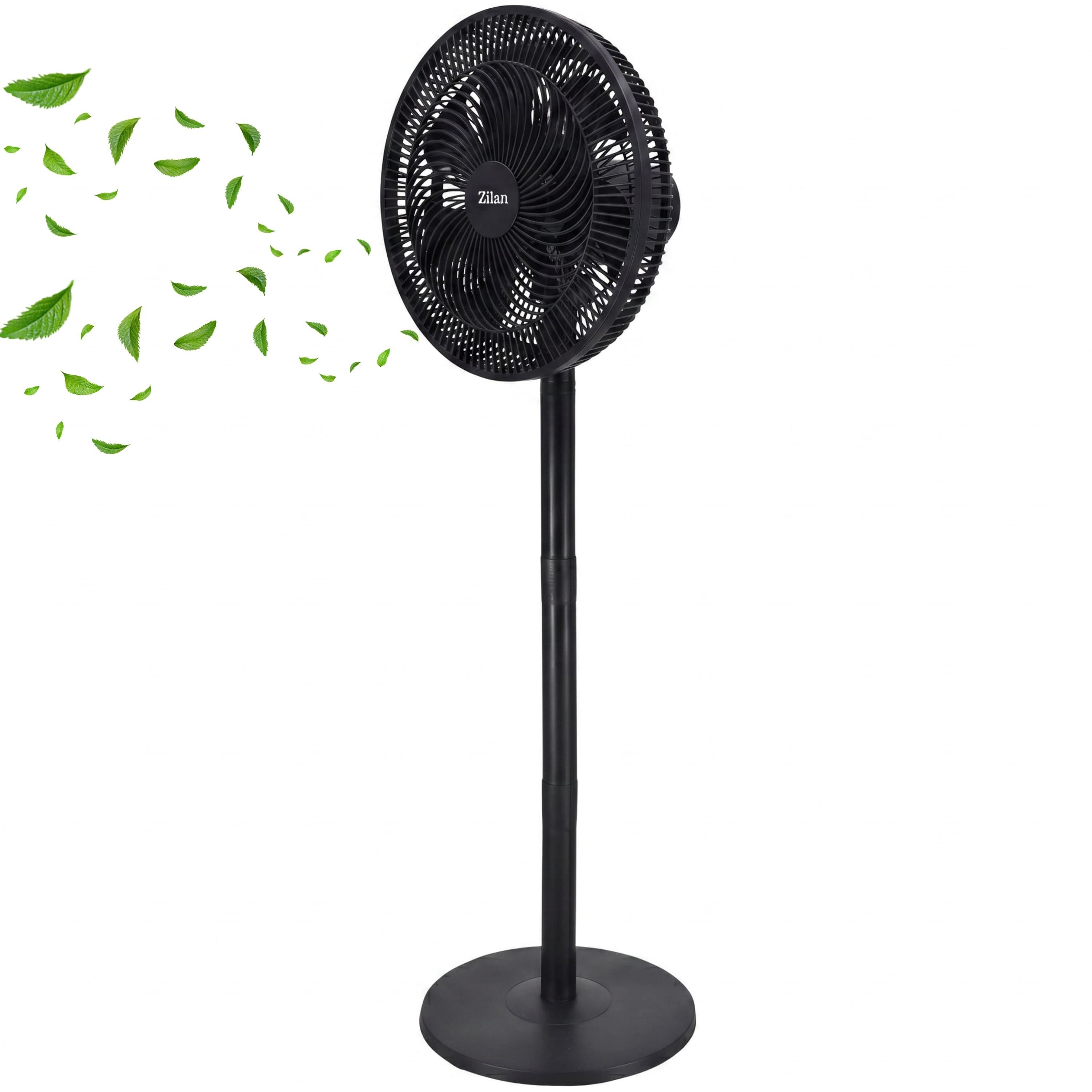 Zilan Standventilator ZLN-2558, Oszillierend, Höhenverstellbar, Neigungswinkel verstellbar