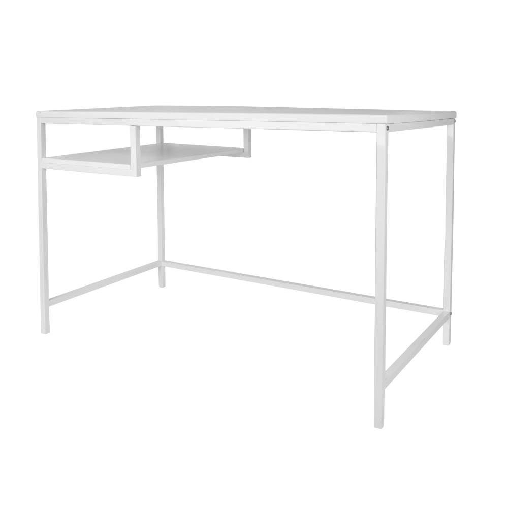 Fushion Schreibtisch Weiß Beistelltisch Leitmotiv