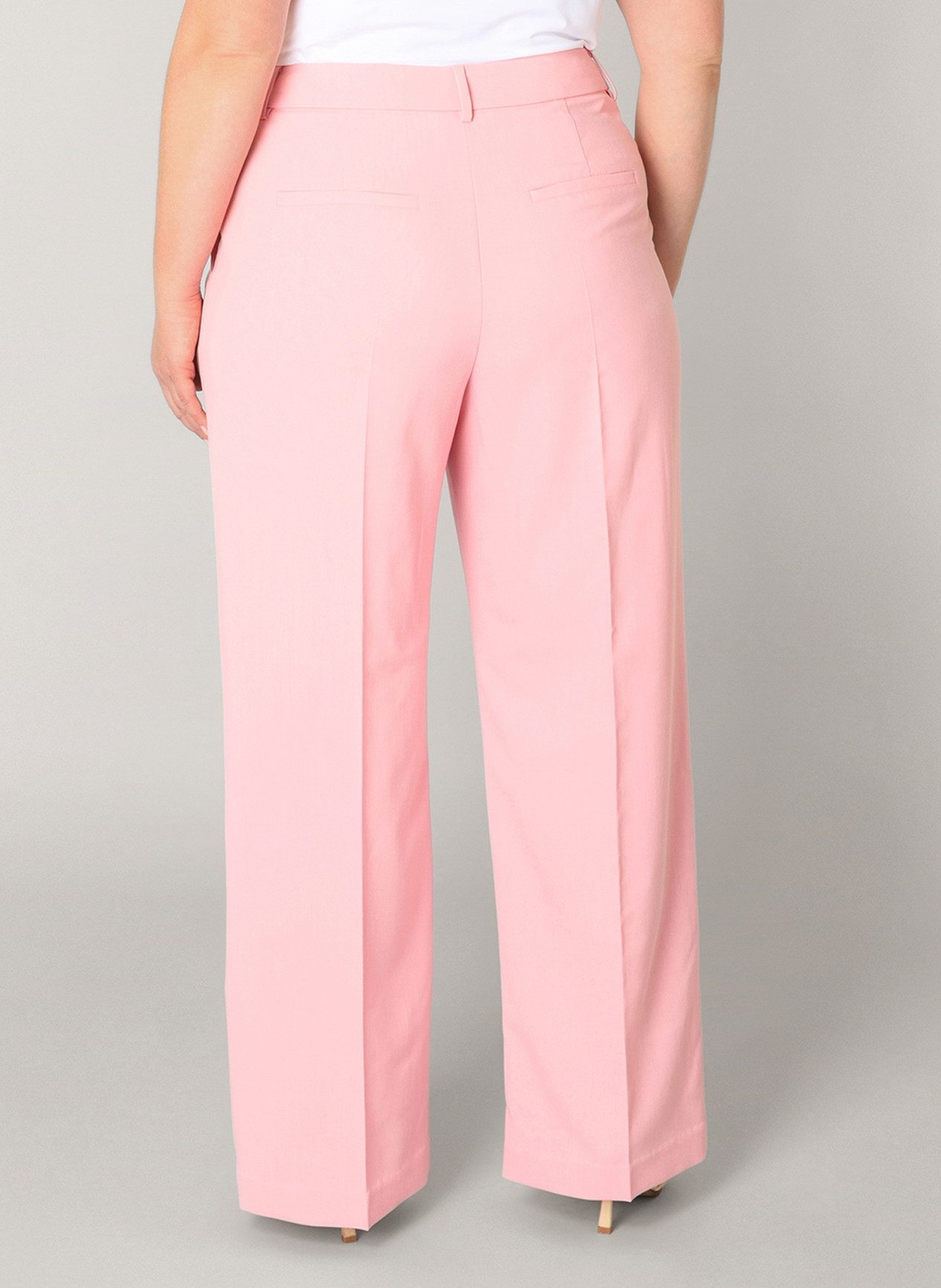 Base Level Curvy Bundfaltenhose Yunia mit Viskose und Stretch günstig online kaufen