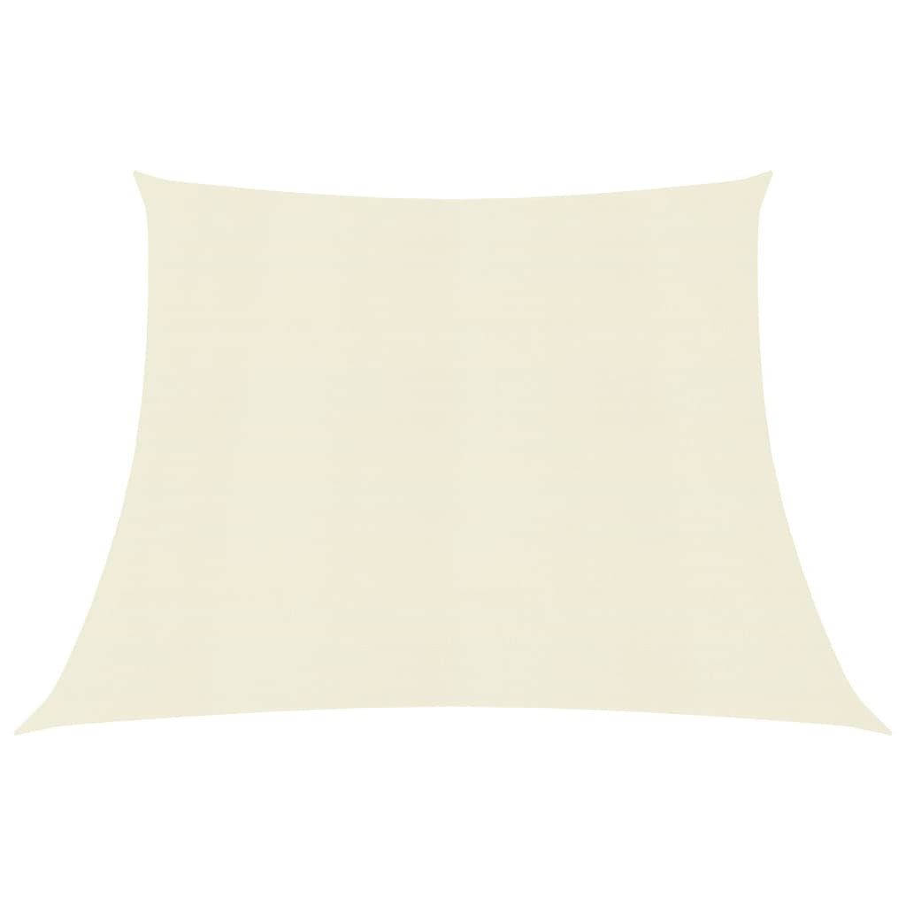 Sonnensegel Sonnensegel 160 g m² Creme 3 4x2 m HDPE Beschattung
