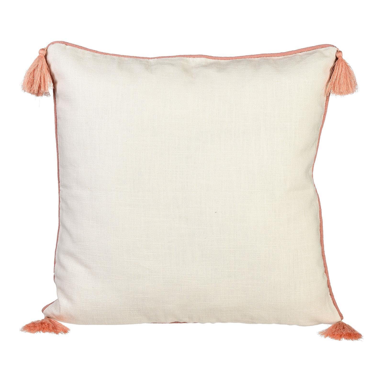 Kissenbezug Kissenhülle Romantic Tiles, Depot, 45 Baumwolle, Zentimeter B 45 Zentimeter, L aus Leinen