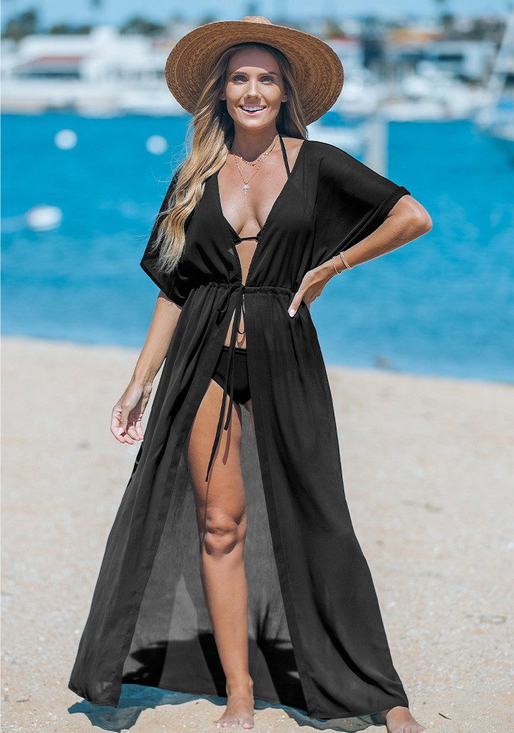 Cupshe Strandkleid Leopard-Print-Strandkleid günstig online kaufen