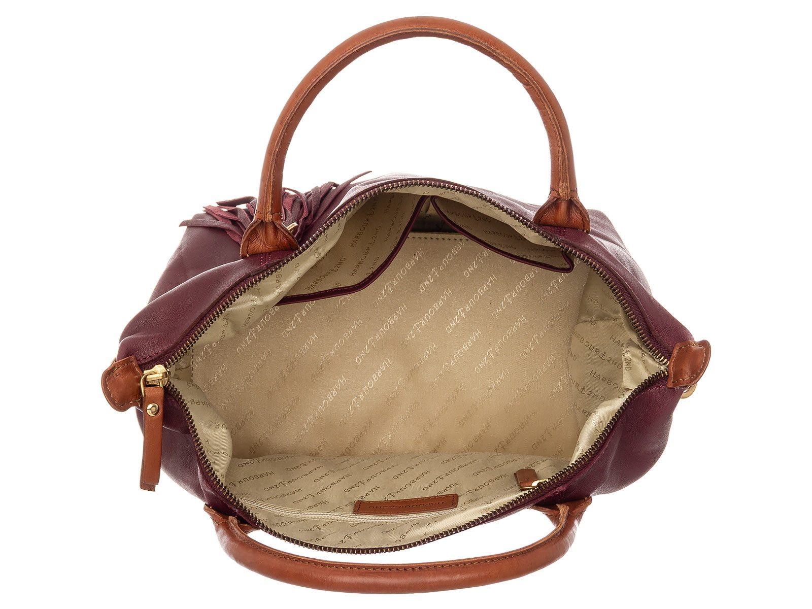 HARBOUR 2nd Shopper VM.15108 Totebag style vm Lucia M (1-tlg), Leder