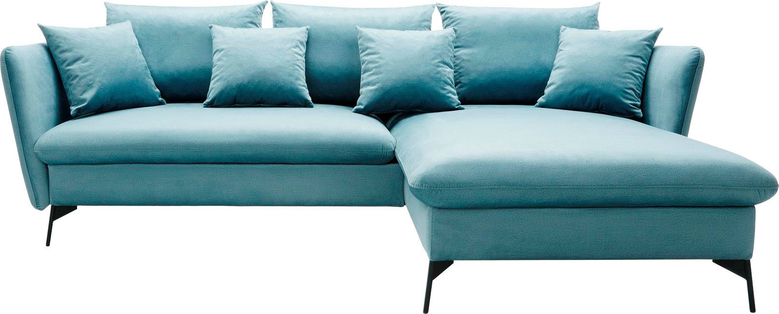 andas Ecksofa LIVORNO,258 cm, L-Form, Schlaffunktion günstig online kaufen