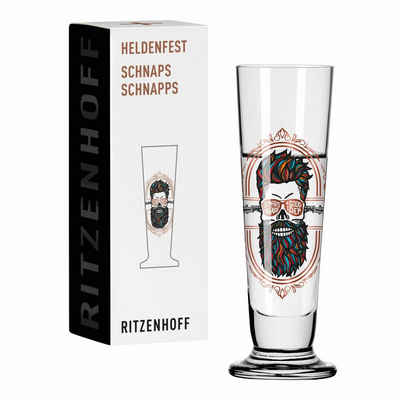 Ritzenhoff Schnapsglas »Heldenfest Schnaps 004«, Kristallglas, Made in Germany