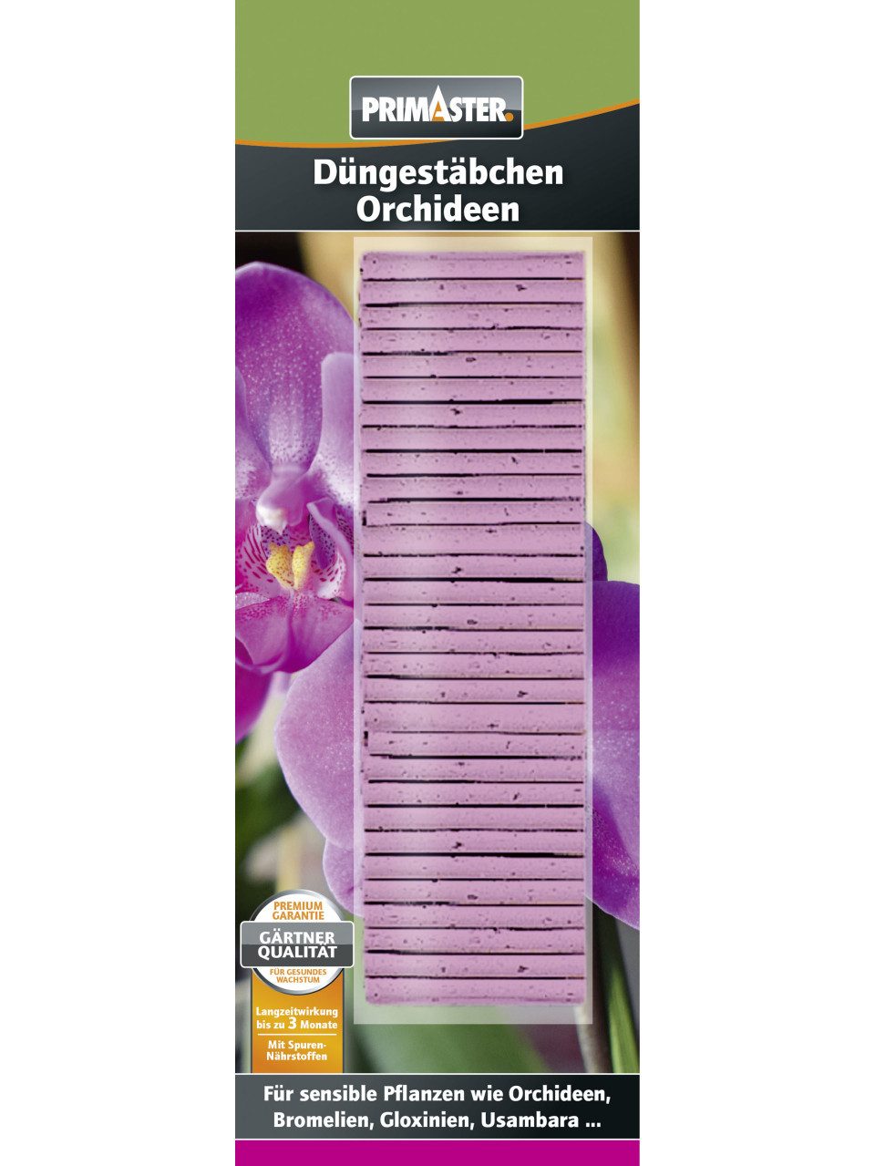 Primaster Blumendünger Primaster Düngestäbchen Orchideen 30 Stück