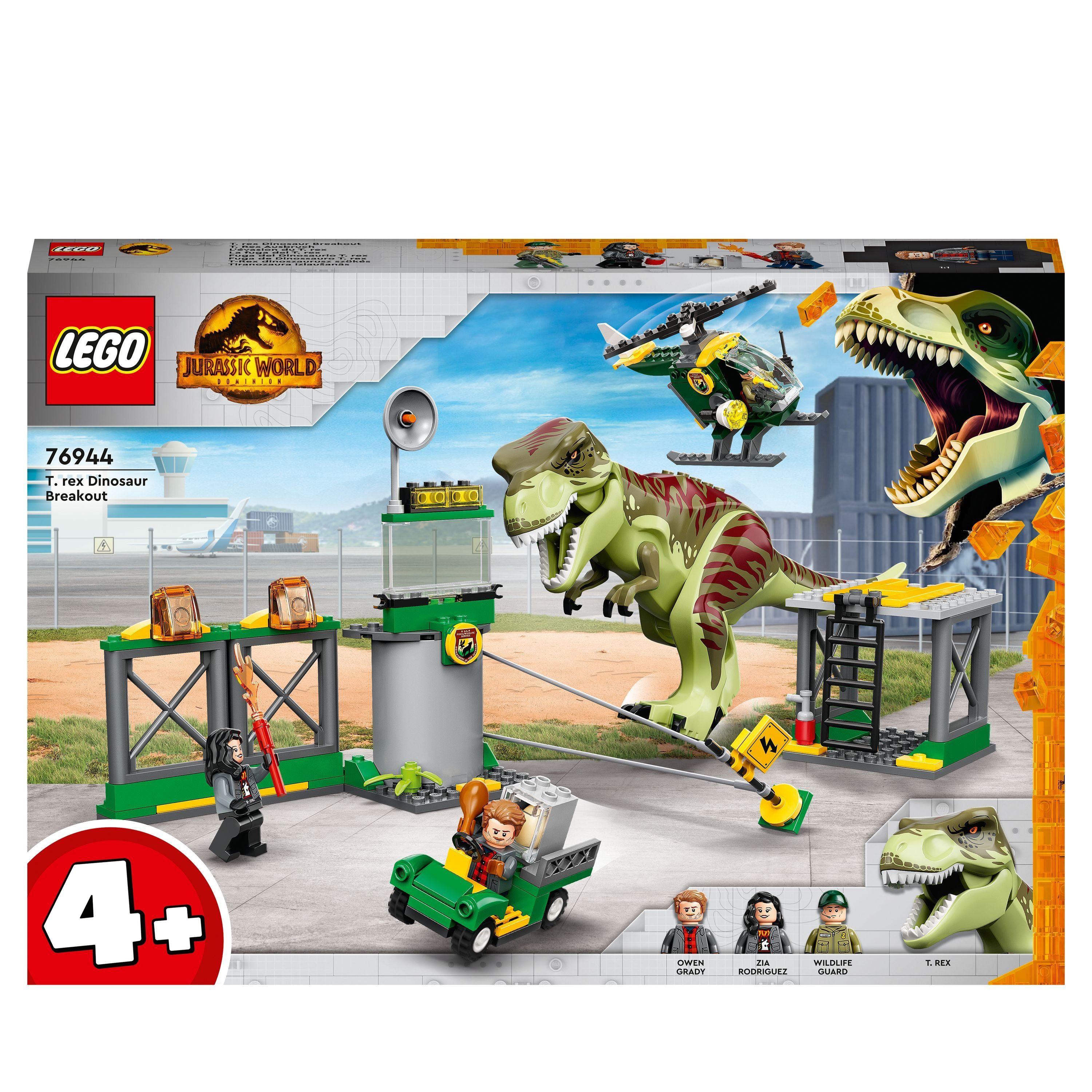 LEGO® LEGO T. Rex Ausbruch Konstruktionsspielsteine