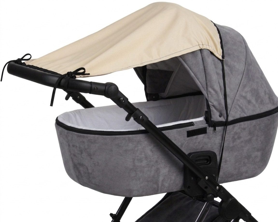 Primawela Kinderwagen-Sonnenschutzhülle Sonnensegel Segel Rollo UV Schutz