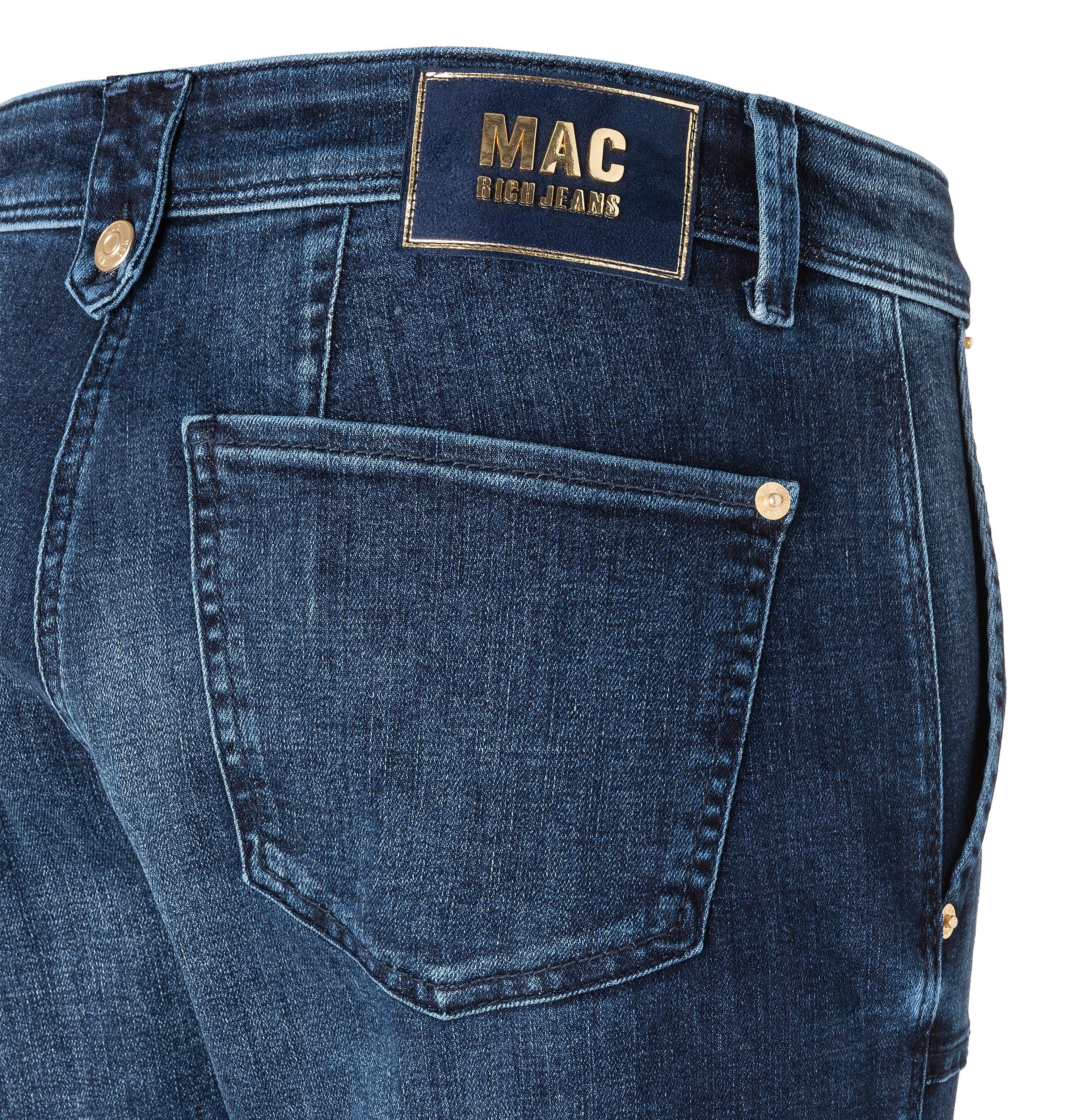 2384-90-0389 D828 MAC dark RICH used blue Stretch-Jeans mid MAC
