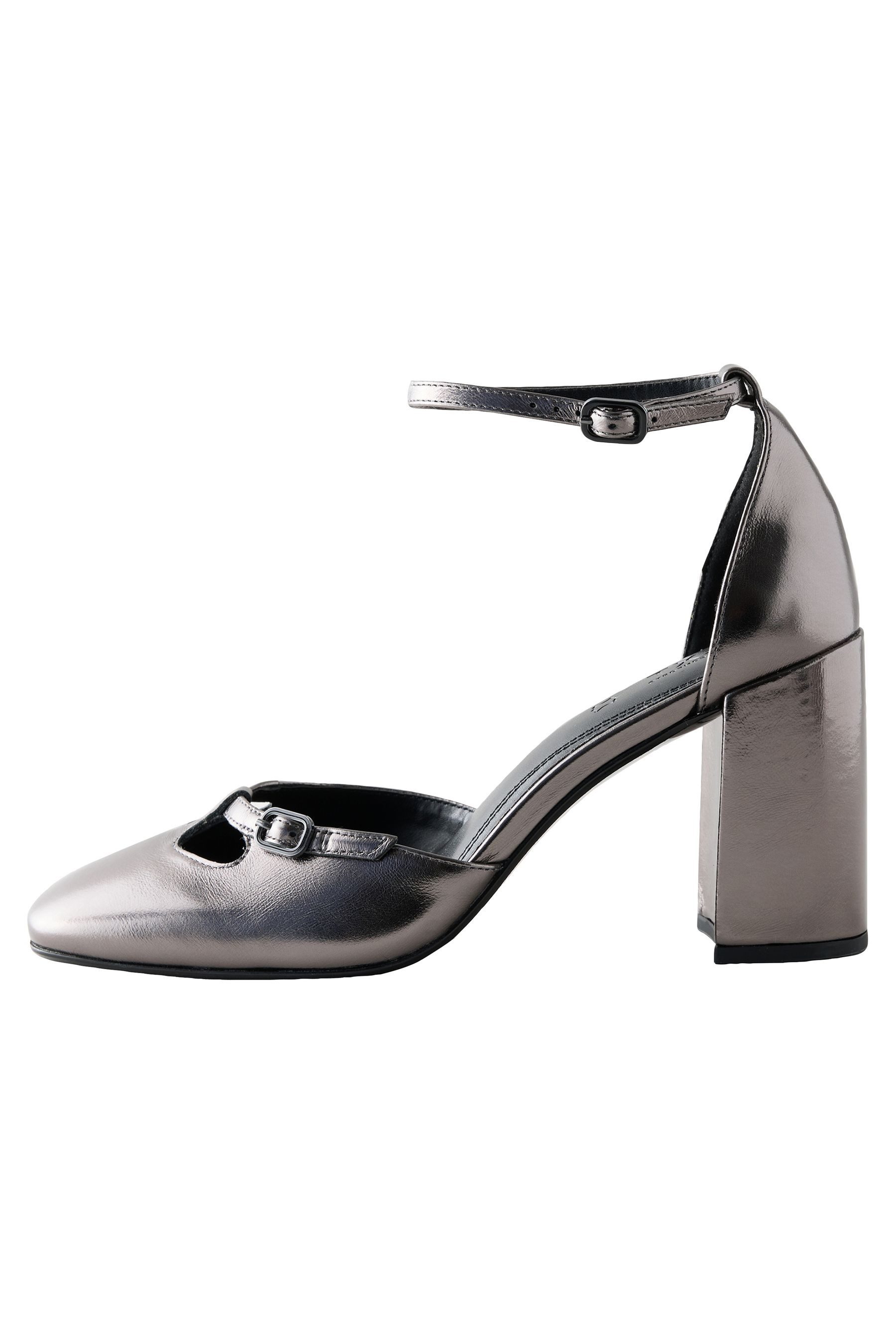Next Forever Comfort® zweiteilige, hohe Lederschuhe High-Heel-Pumps