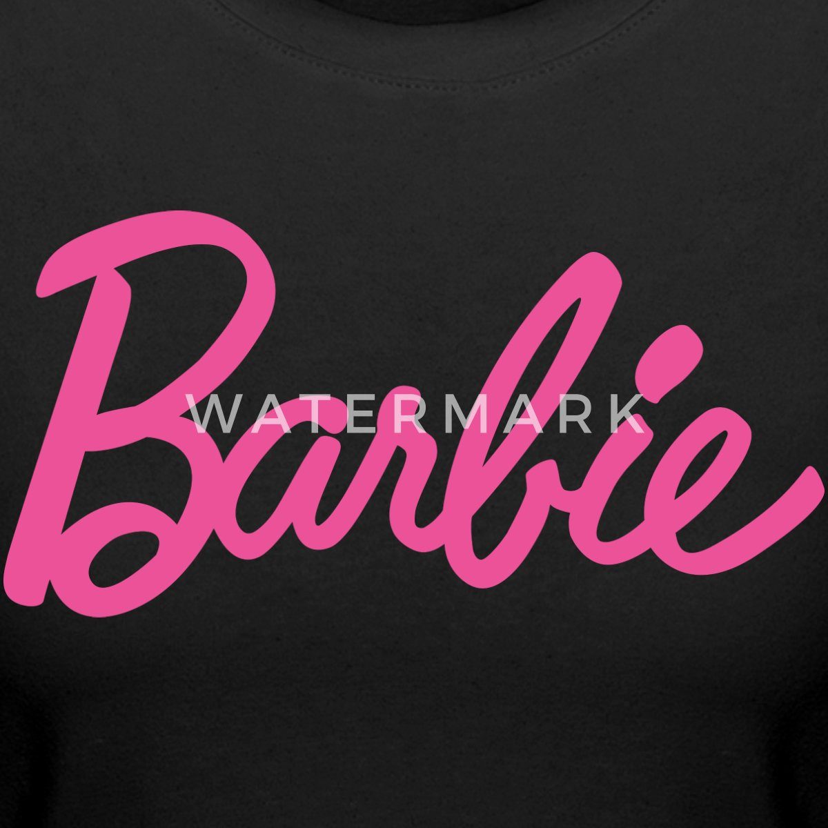 Spreadshirt T-Shirt Barbie Klassisches Logo Crop günstig online kaufen