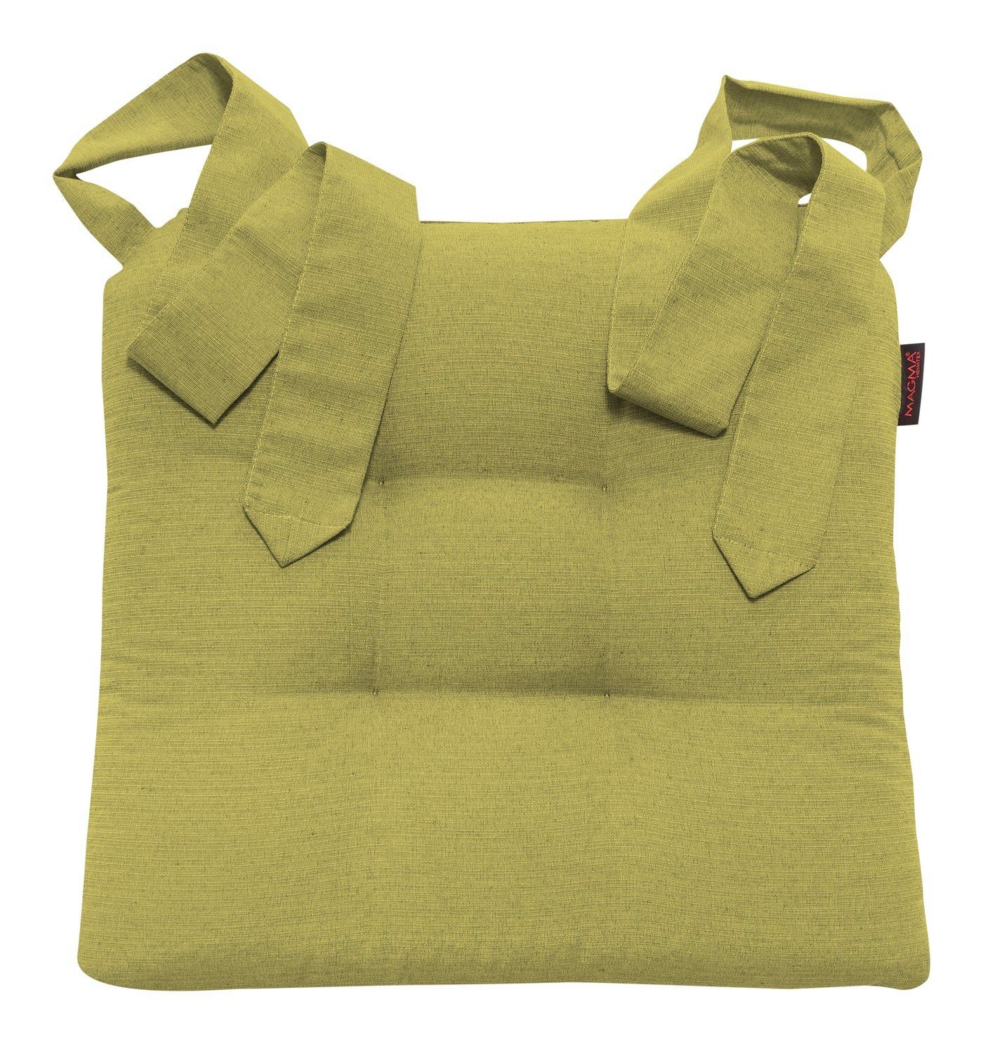 Stuhlkissen 2er Set - Extra Dick Mit Schleifenband, 42x46cm Für Esszimmerstühle