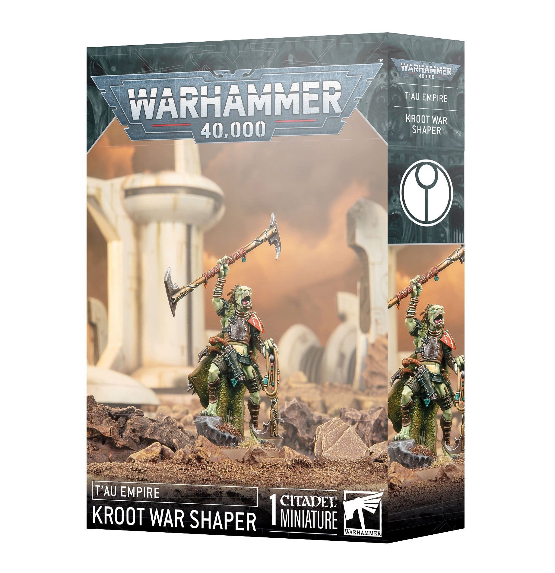 Games Workshop Spielfigur Warhammer 40.000 T'au Empire Kroot War Shaper günstig online kaufen