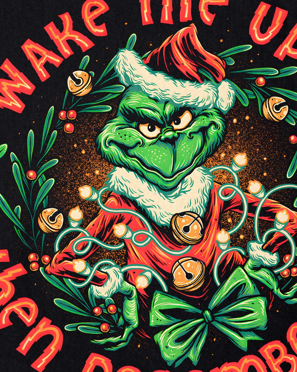 style3 T-Shirt Wake Me Up der grinch whoville sweater weihnachts-pullover u günstig online kaufen