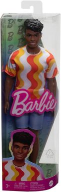 Barbie Anziehpuppe Fashionistas Ken - Rot and Oranges Shirt