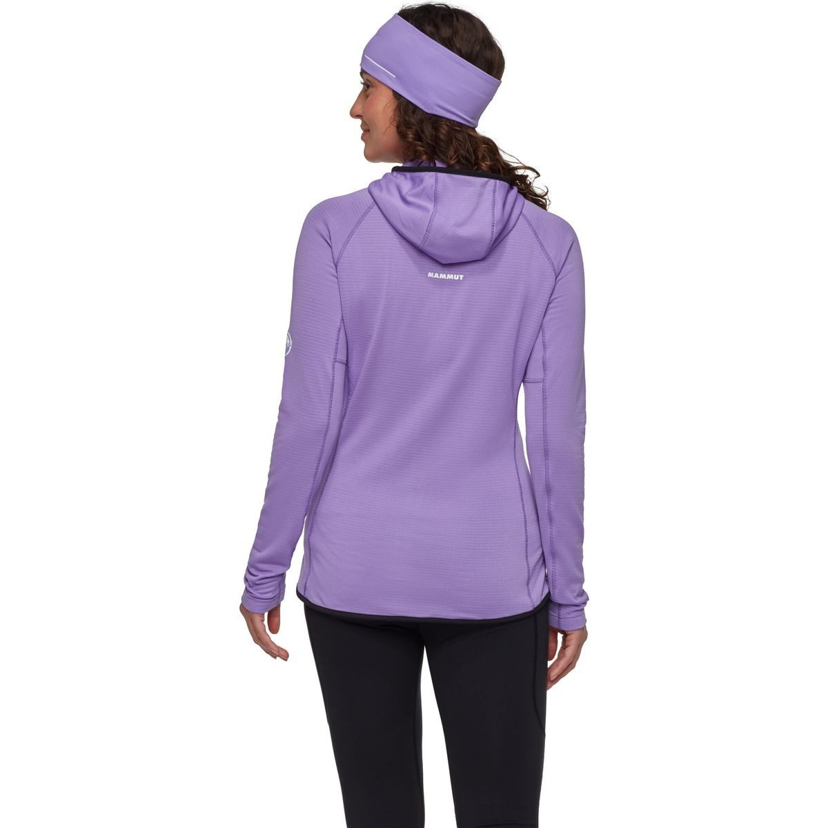 Mammut Fleecejacke Aenergy Light ML Hooded Jacket Women Leichte, vielseitige Damenjacke für Outdoor-Abenteuer mit recyceltem