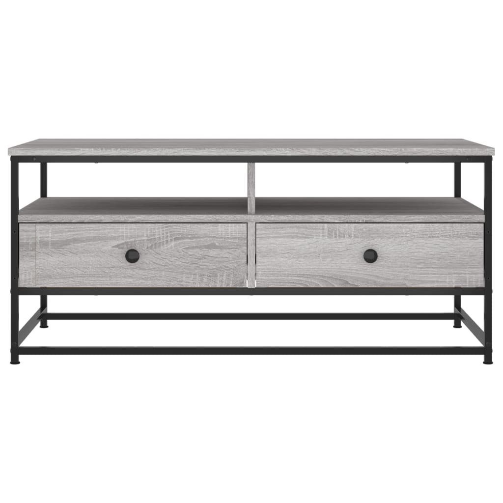 Sonoma 100x51x45 cm Grau vidaXL (1-St) Grau Couchtisch | Sonoma Grau Holzwerkstoff Sonoma Couchtisch