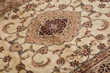 Orientteppich Oriente Teppich - Traditioneller Teppich Orient Beige, Mazovia, 70 x 140 cm, Geeignet für Fußbodenheizung, Pflegeleicht, Wohnzimmerteppich