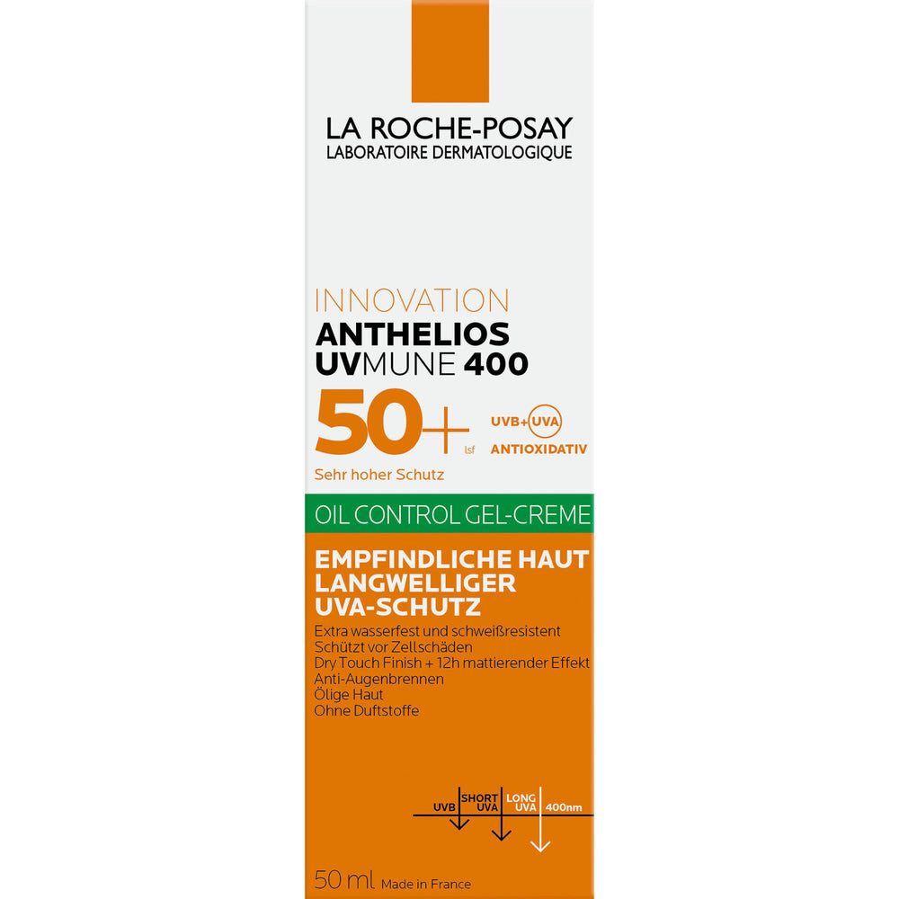 Sonnenschutzgel Oil Control Gel-Creme Sonnengel mit LSF50+