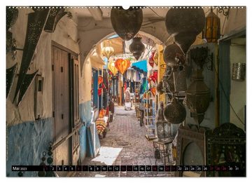 CALVENDO Wandkalender Marokko - Essaouira (Premium, hochwertiger DIN A2 Wandkalender 2023, Kunstdruck in Hochglanz)