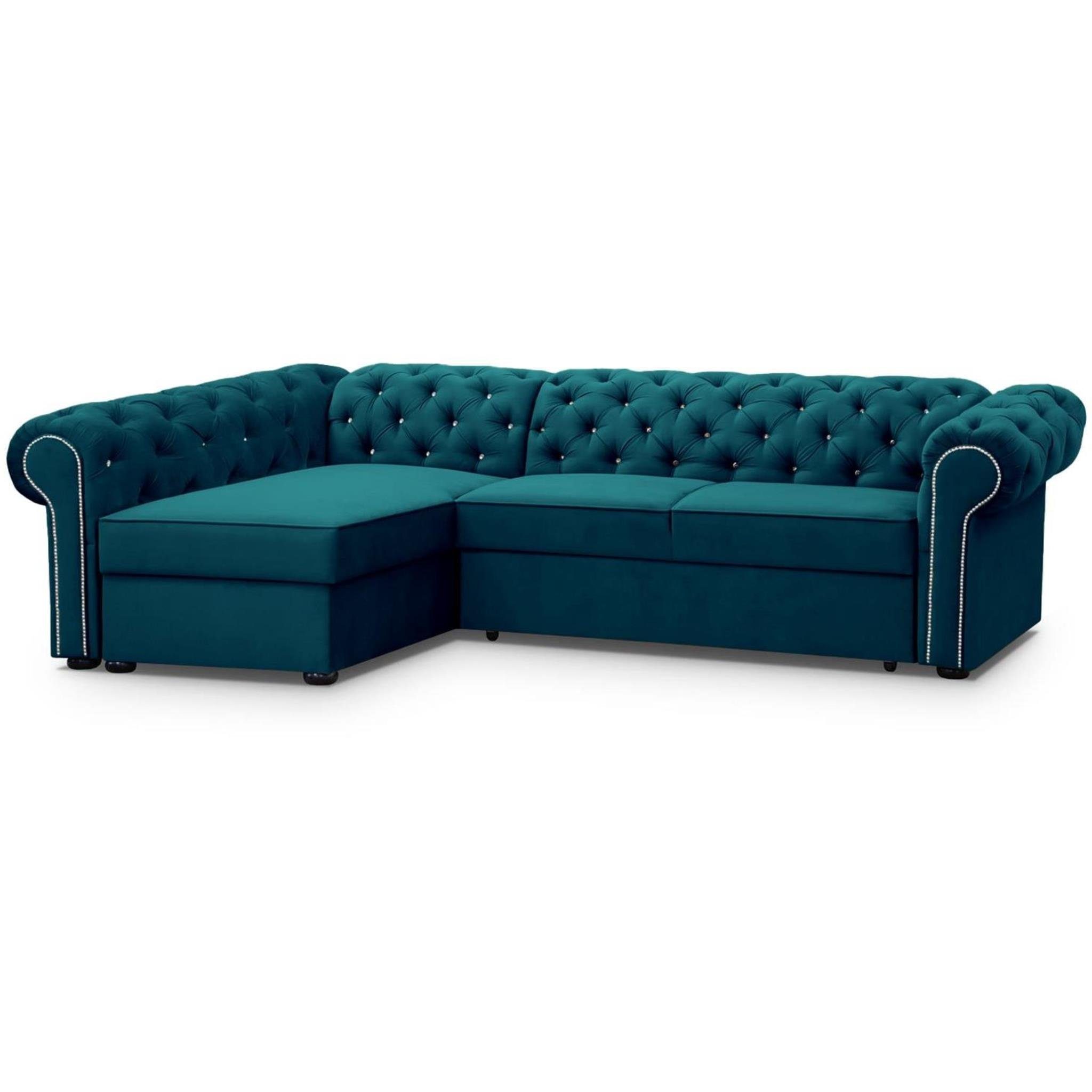Beautysofa Polsterecke Chester L, L-Form Ecksofa günstig online kaufen