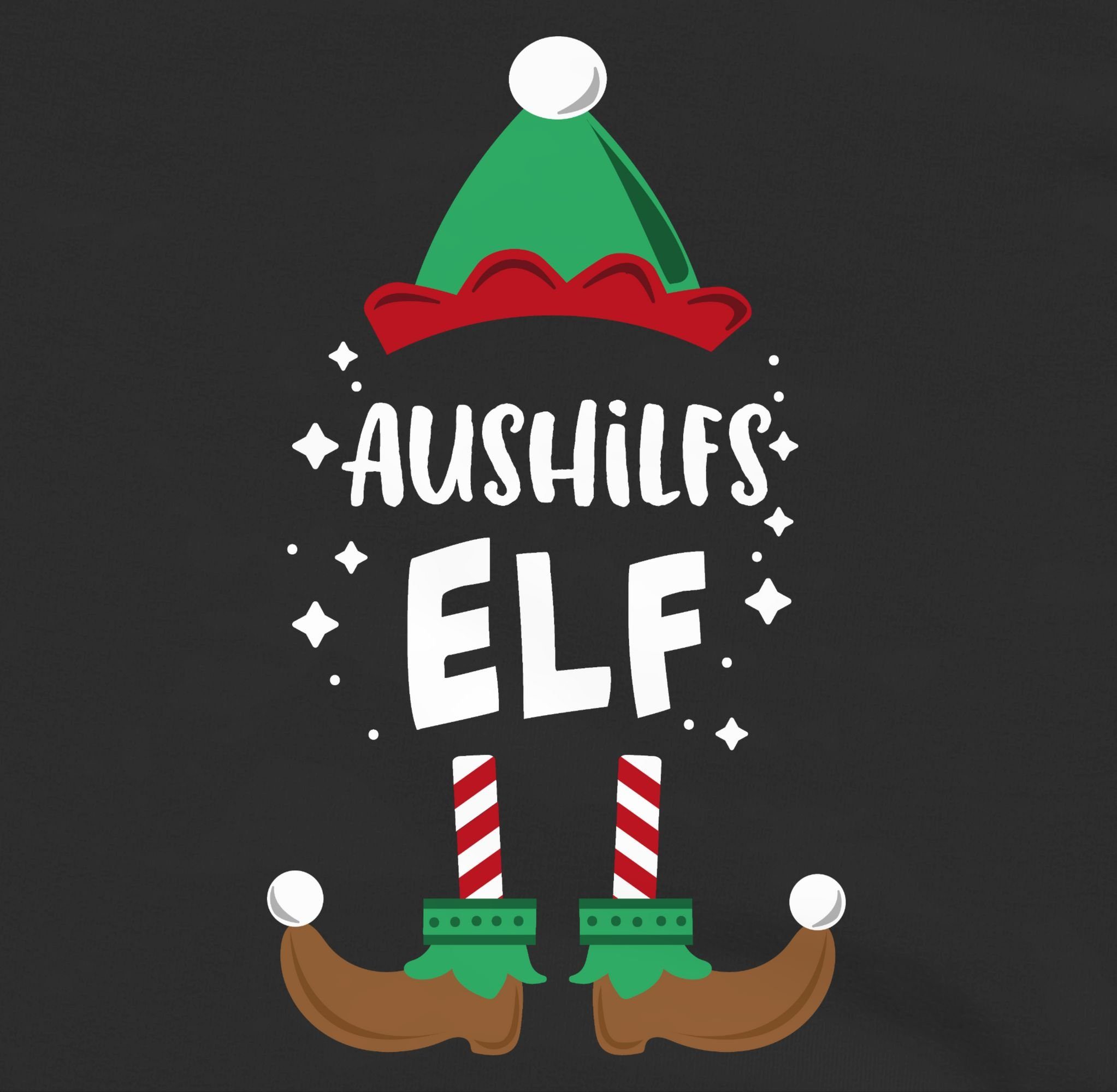 3 Schwarz Aushilfs-Elf Shirtracer Weihnachten Weihnachten Hoodie