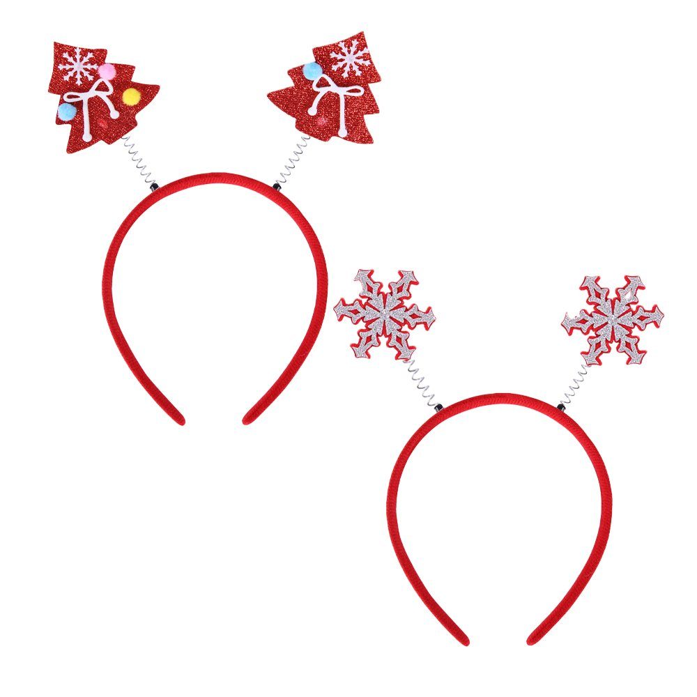 GelldG Stirnband Weihnachten Stirnbänder Weihnachtsbaum Stirnbänder
