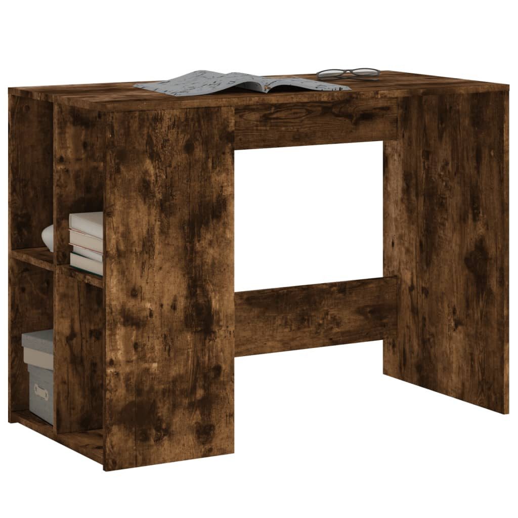 vidaXL Schreibtisch Schreibtisch Räuchereiche 102x50x75 cm günstig online kaufen