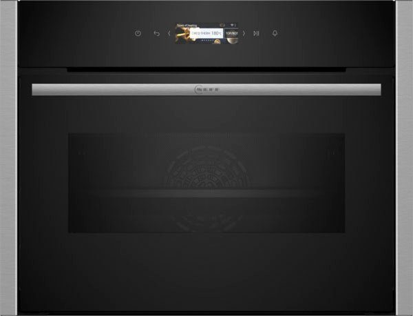 NEFF Backofen mit Mikrowelle N 70 C24MR21N0, EasyClean®, Platzsparende Mikrowelle mit schonender Inverter-Technologie