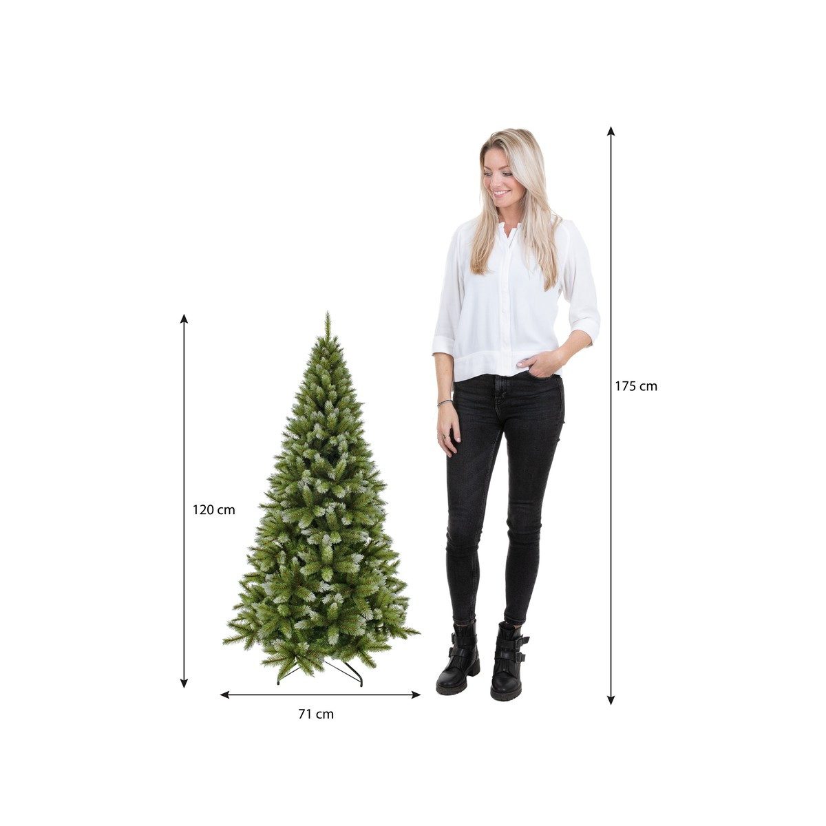 Triumph Tree Künstlicher Weihnachtsbaum Triumph Tree Pittsburgh Weihnachtsbaum gruen TIPS 274 - h120xd71cm