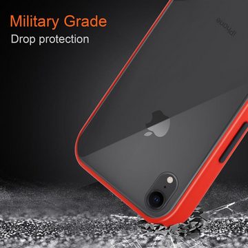 Cadorabo Handyhülle Apple iPhone XR Apple iPhone XR, Handy Schutzhülle - Hülle - Ultra Slim Hard Cover Case - Bumper