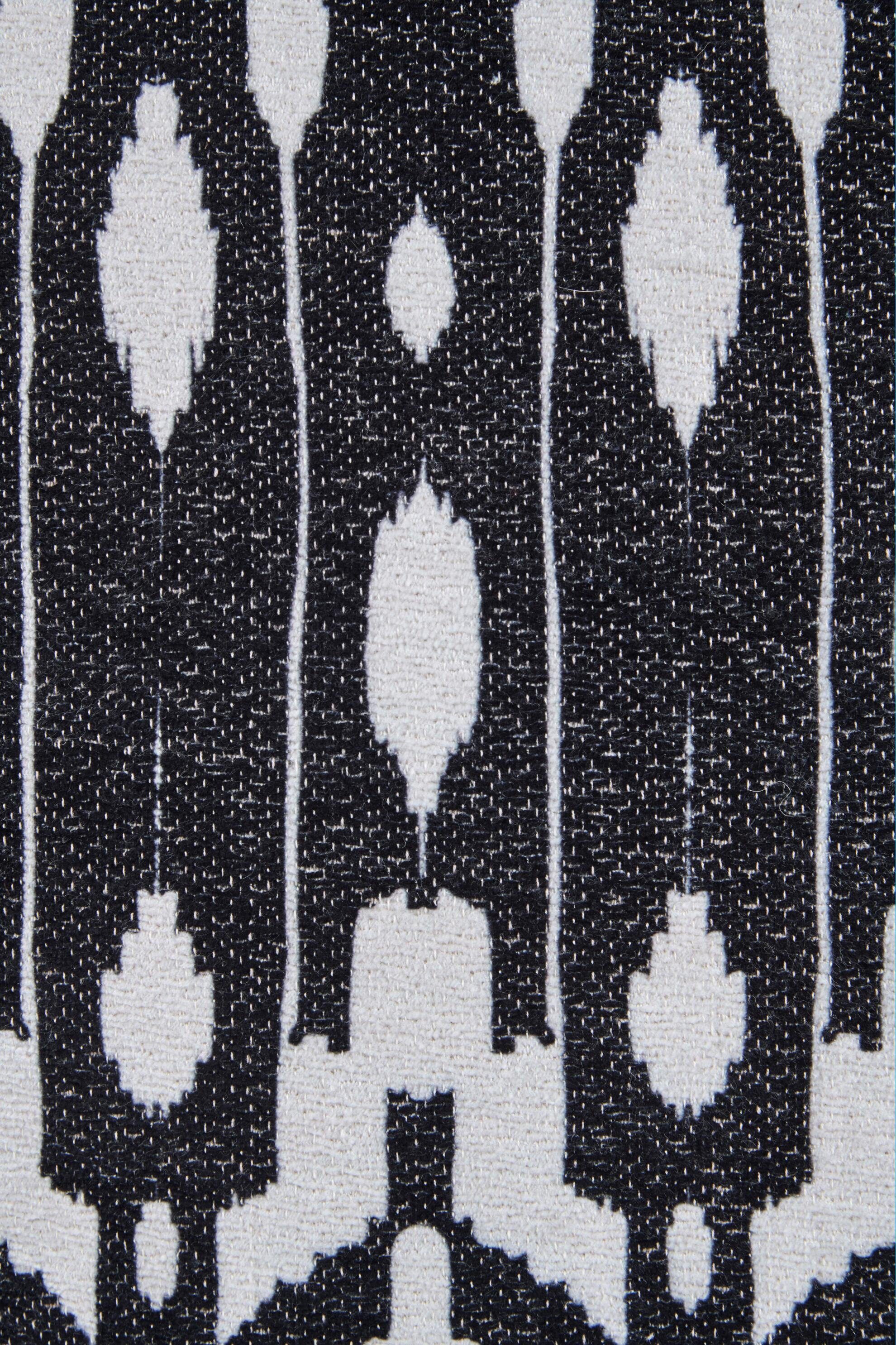 carla&marge Dekokissen Sofakissen in Kissen inkl. mit Serilla, 45x45 Füllung cm, Muster Schwarz-Weiß