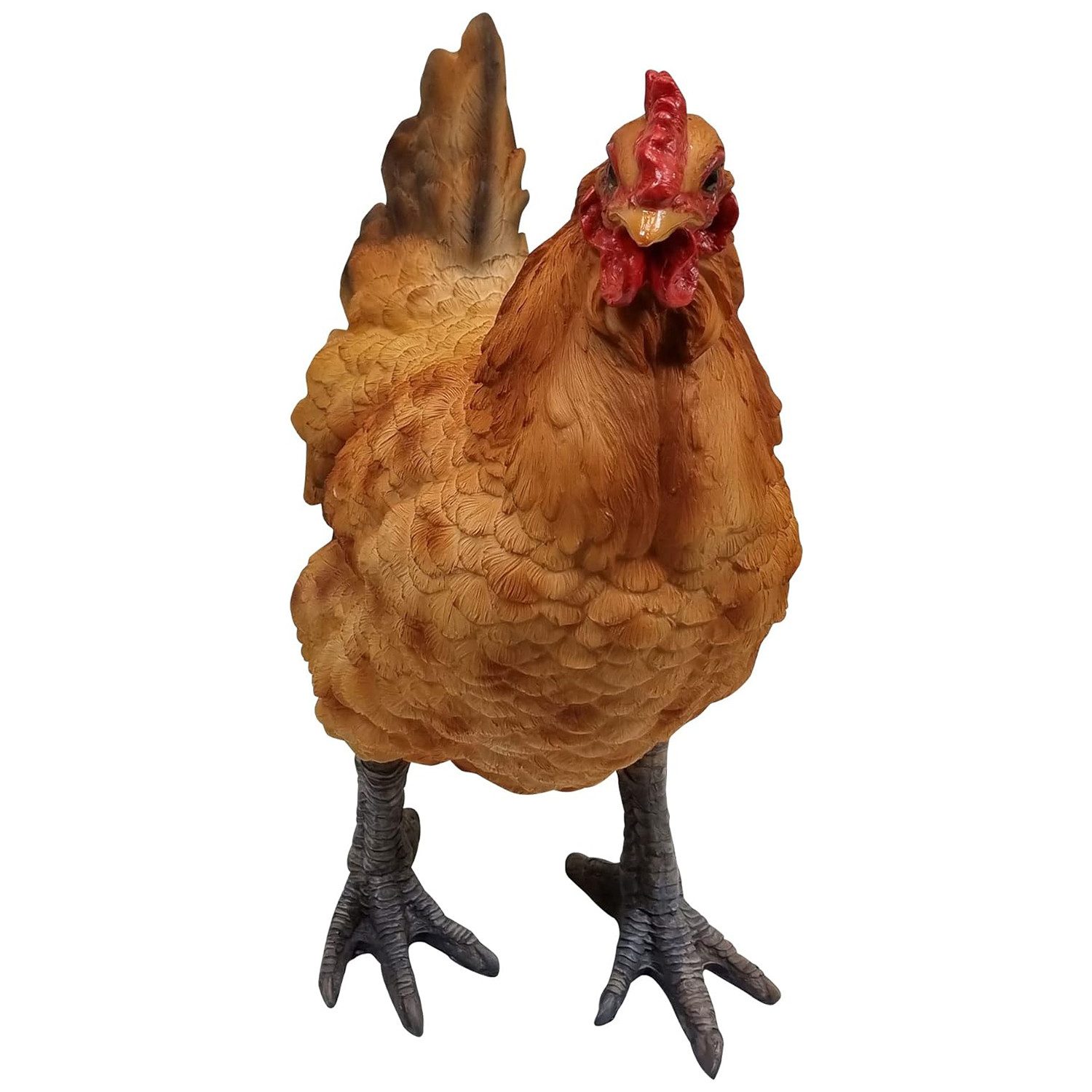 Fachhandel Plus Tierfigur Henne Huhn ROSI lebensechte Gartenfigur Tierfigur günstig online kaufen