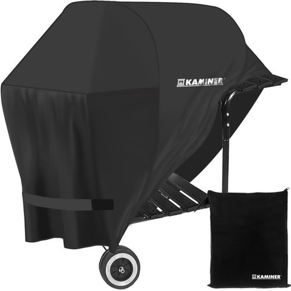 Kaminer Schutzplane Grillabdeckung Grillplane (Spar-Set, 1-St., Universell), Widersteht UV-Strahlung, Regen und Feuchtigkeit