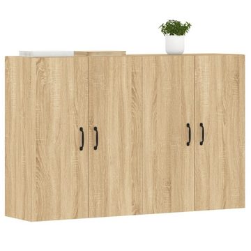 furnicato Sideboard Wandschränke 2 Stk. Sonoma-Eiche Holzwerkstoff