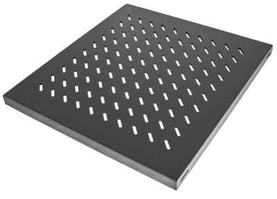 Intellinet PC-Gehäuse Intellinet Fachboden 1HE 483x525mm bis 50kg schwarz