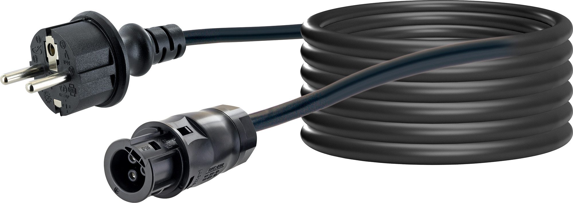 Schwaiger SOSB1000 Solarkabel, Haushaltsstecker, Betteri (1000 cm)