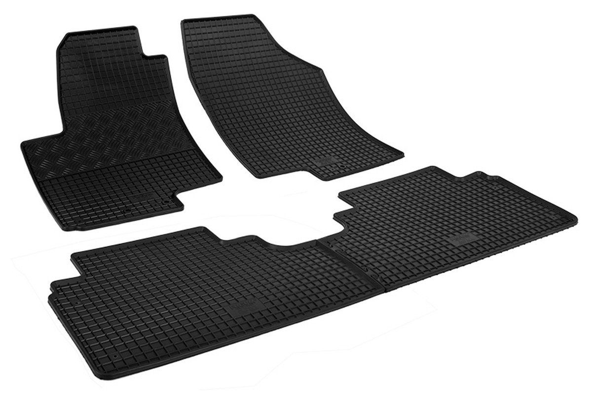 AZUGA Auto-Fußmatten Gummi-Fußmatten passend für Hyundai ix20/Kia Venga ab 2010, für Hyundai,Kia ix20,Venga Van | Automatten
