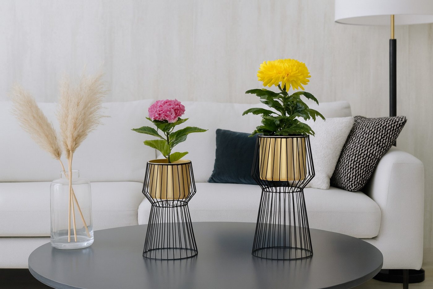moebel-direkt-online Blumentopf für Durchmesser 20 cm oder 15 cm