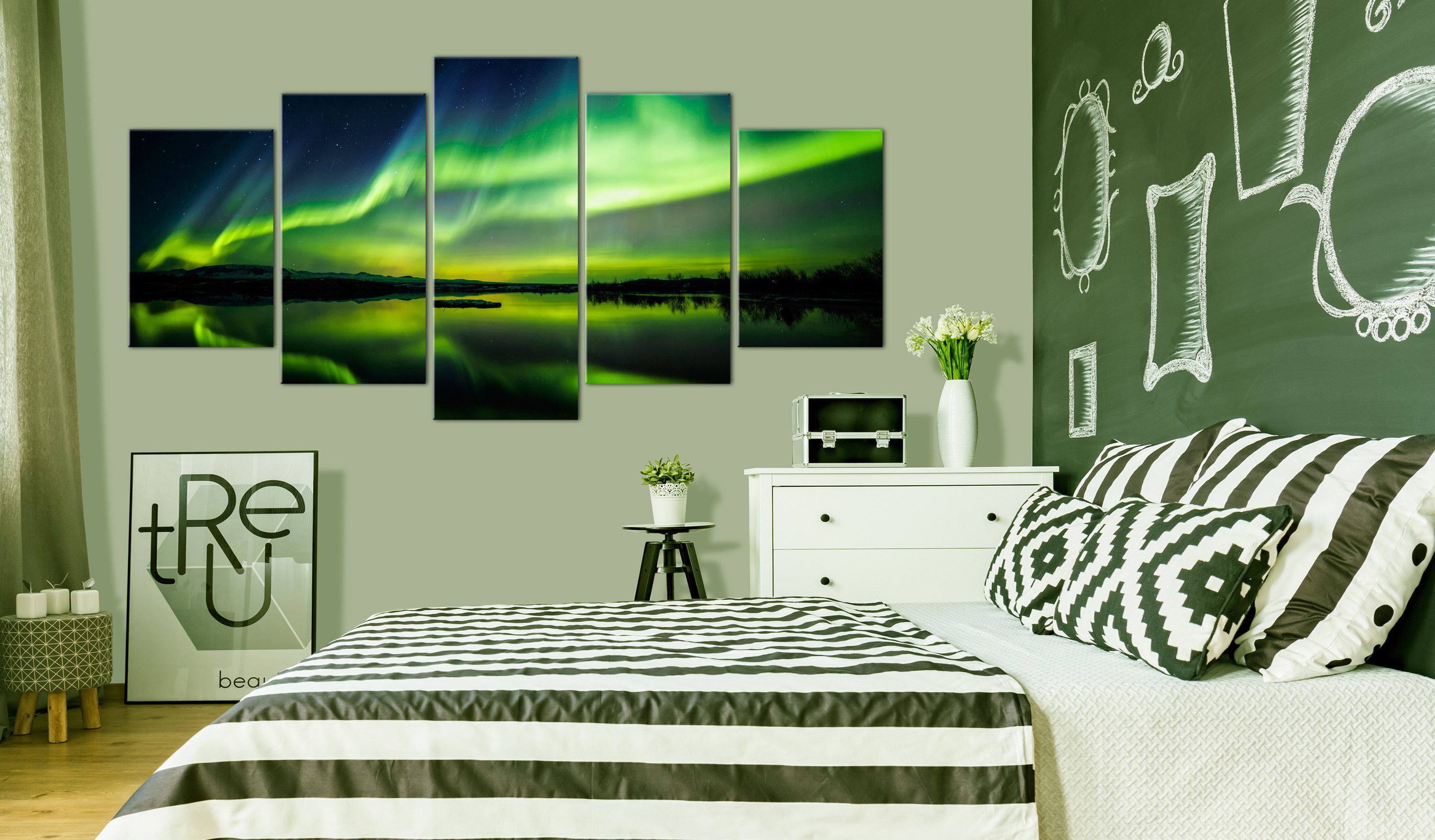 Artgeist Wandbild Beautiful Glow II