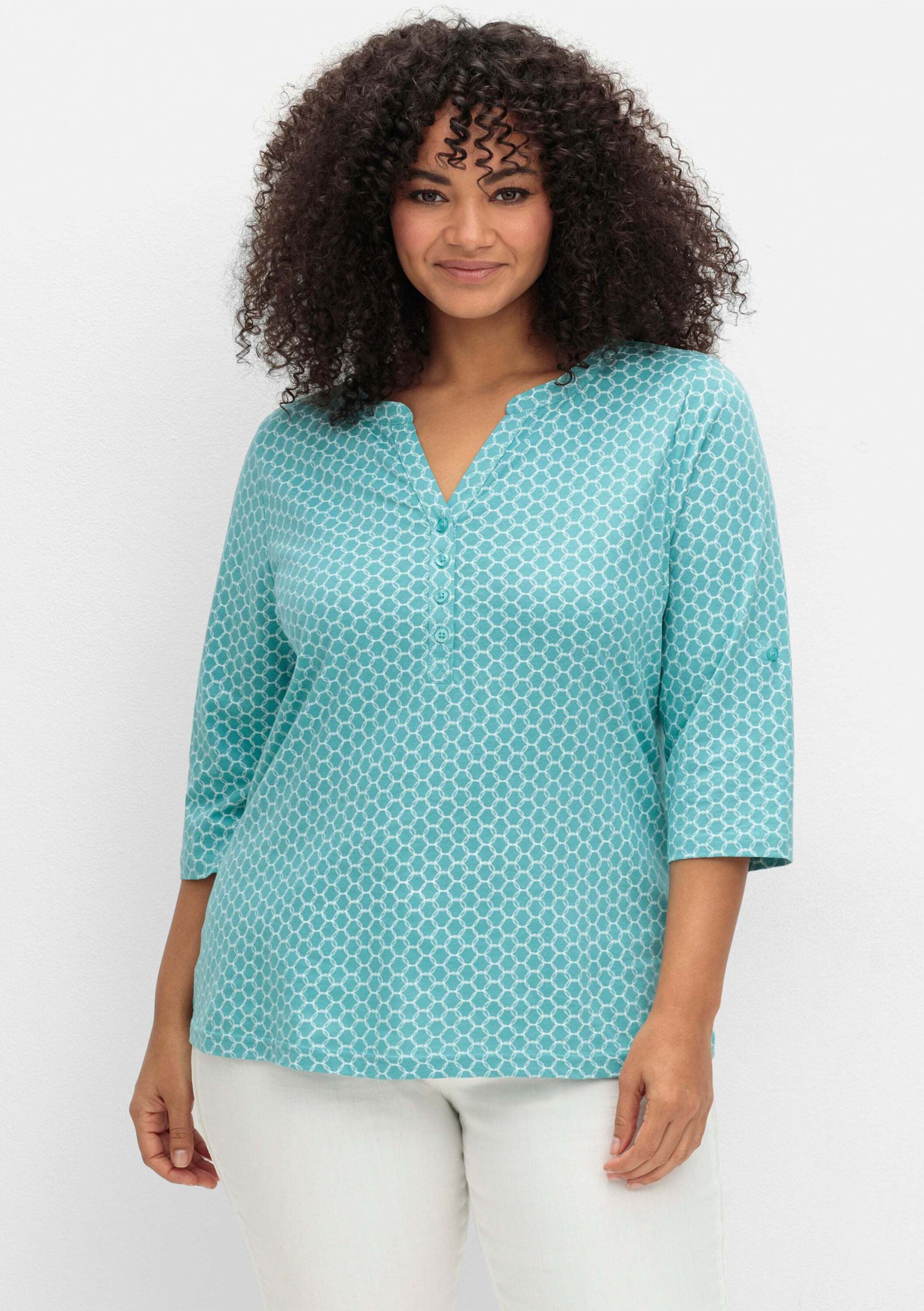 Sieh an! T-Shirt Shirt 3/4-Arm günstig online kaufen