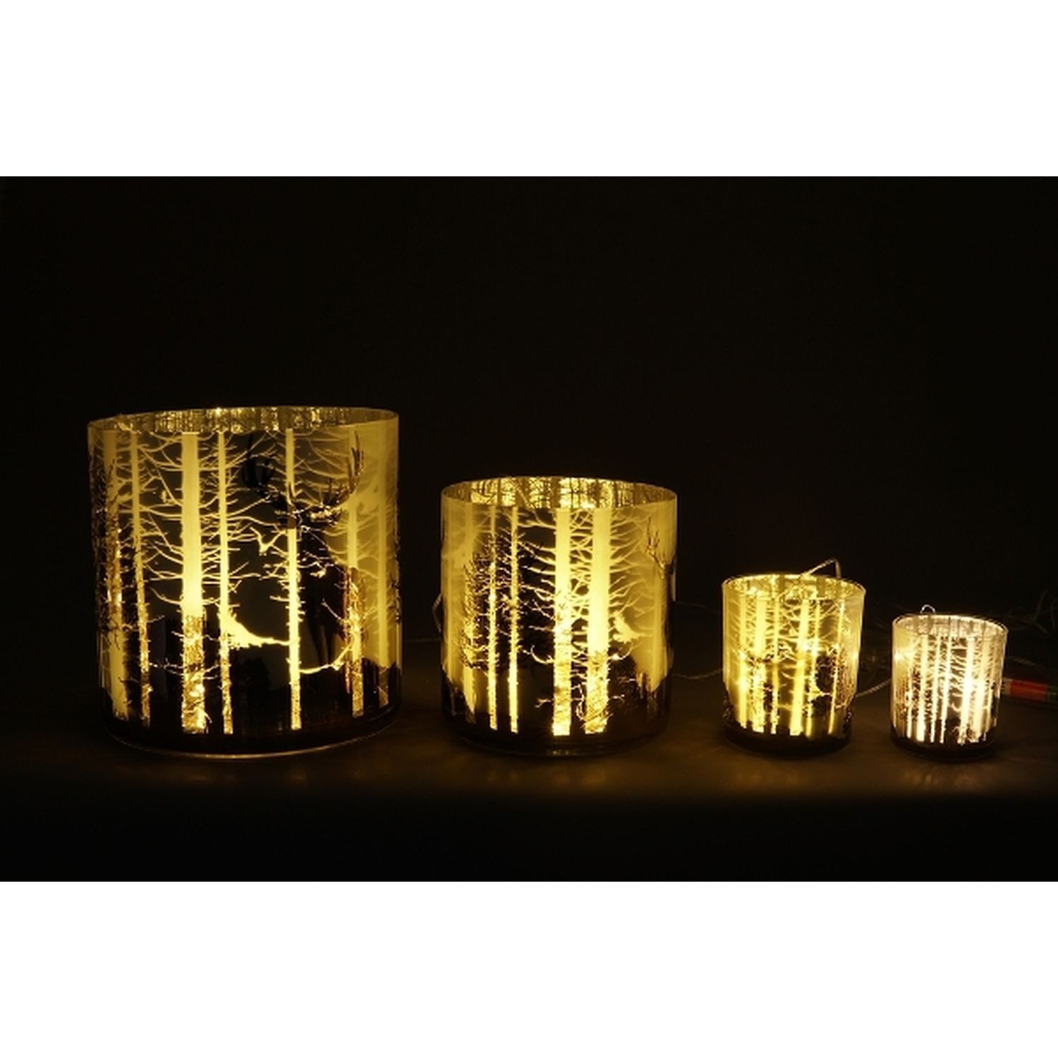 Exner GmbH Garten- & Wohnaccessoires Windlicht WindLicht Vitreous - Glas - 15x15x15 cm