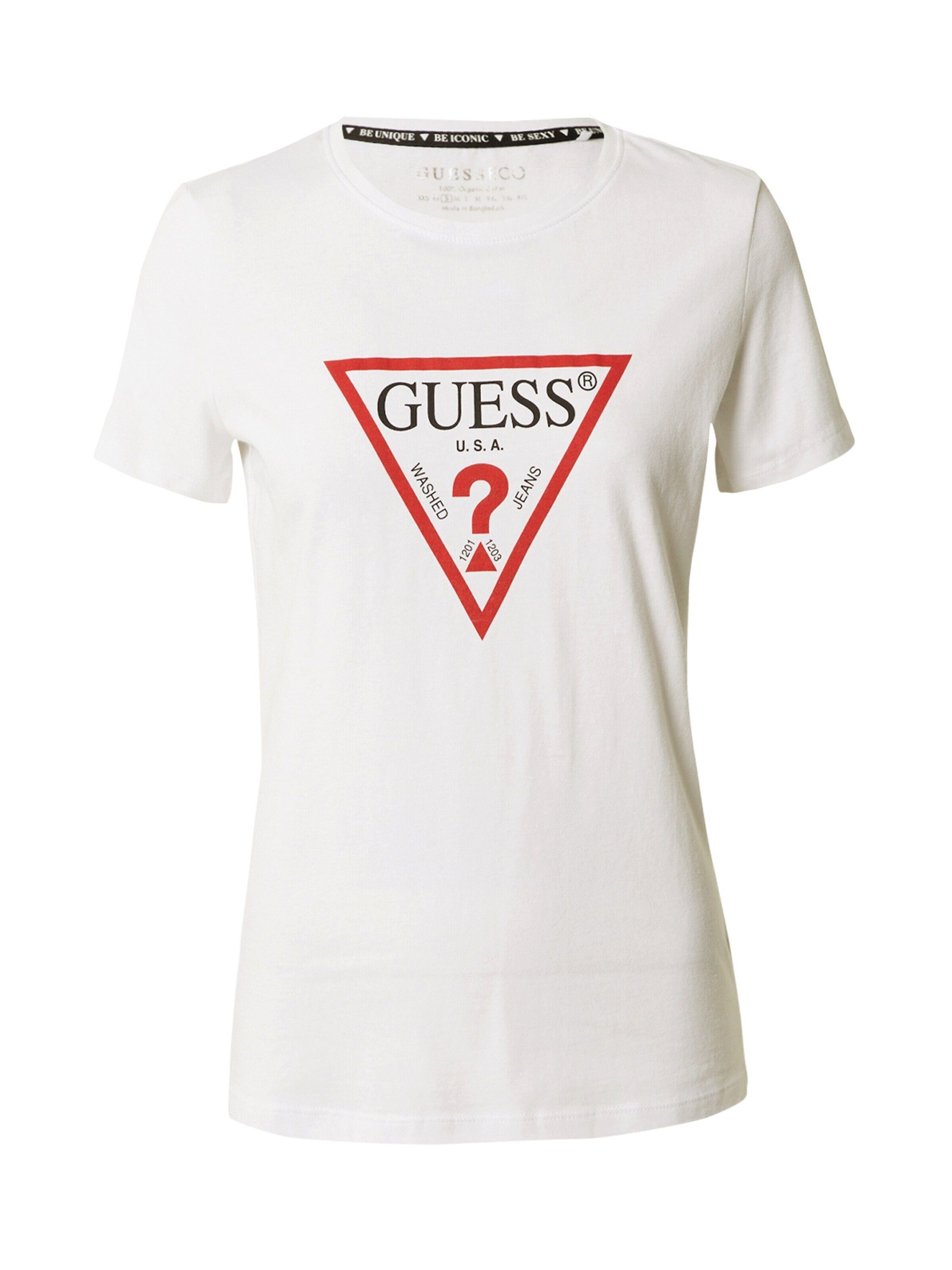 Guess T-Shirt (1-tlg) Plain/ohne Details