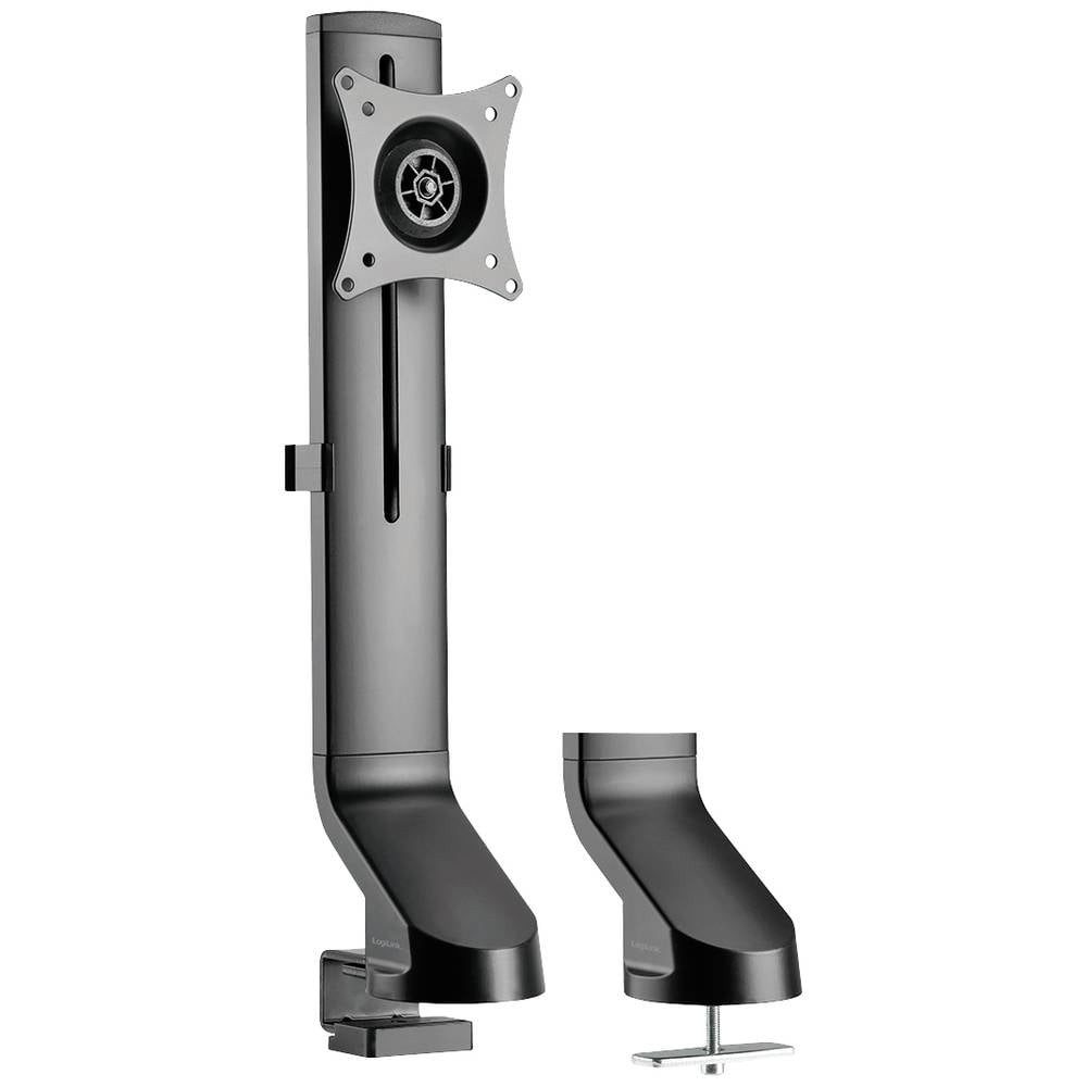 LogiLink Monitorhalterung, 17–32″, Stahl, flache & Monitor-Halterung, (Höhenverstellbar, Neigbar, Schwenkbar)