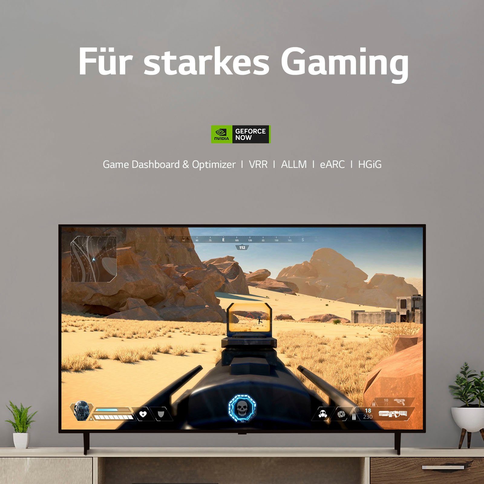 Zoll, Fernseher AI-Prozessor,HDR10,AI (189 UHD,α5 Gen6 4K HD, Sound,AI Smart-TV, Ultra 4K LG Brightness Control) 75UR78006LK LCD-LED cm/75