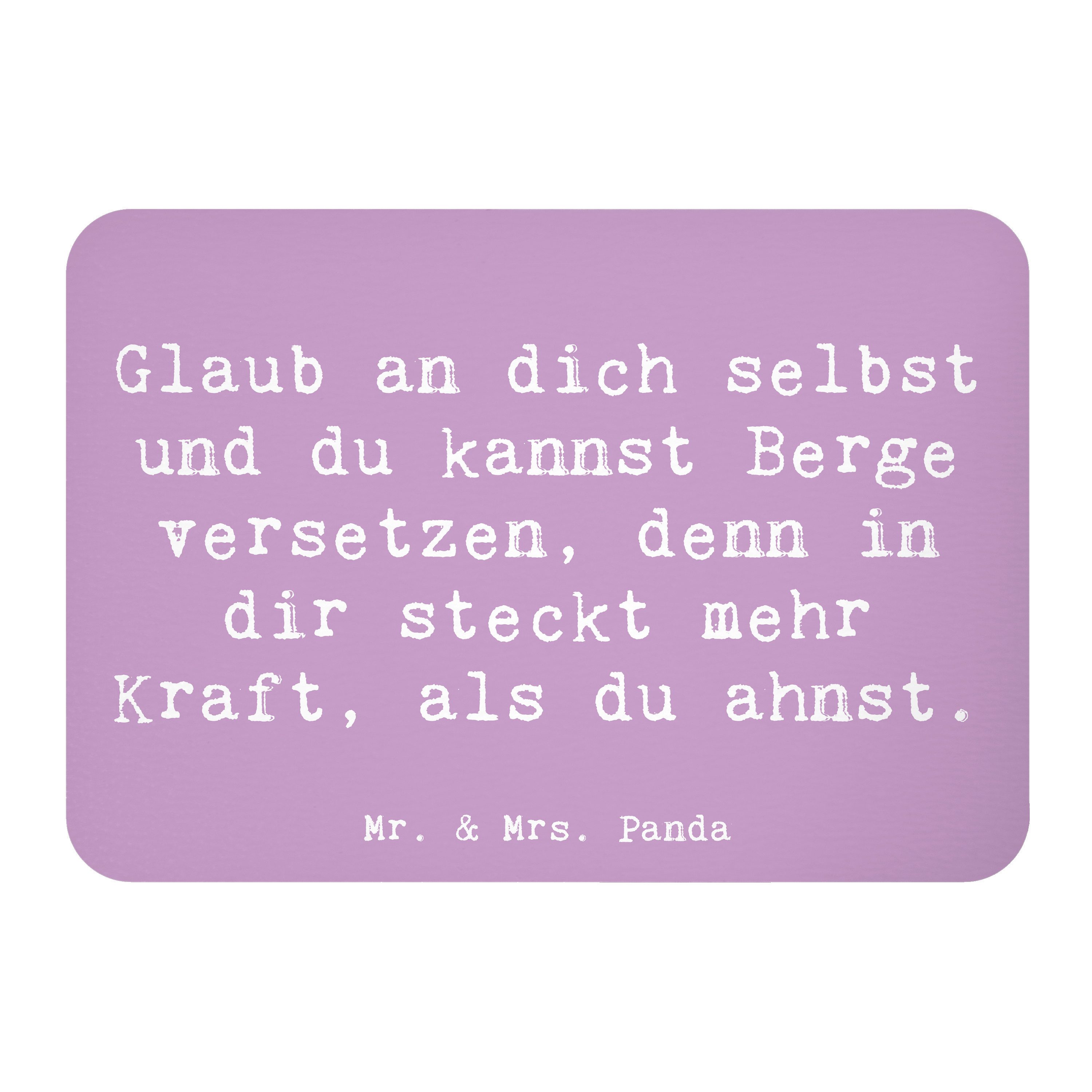 Magnet Spruch Selbstvertrauen stärken - Lavendeltraum - Geschenk, Herausford