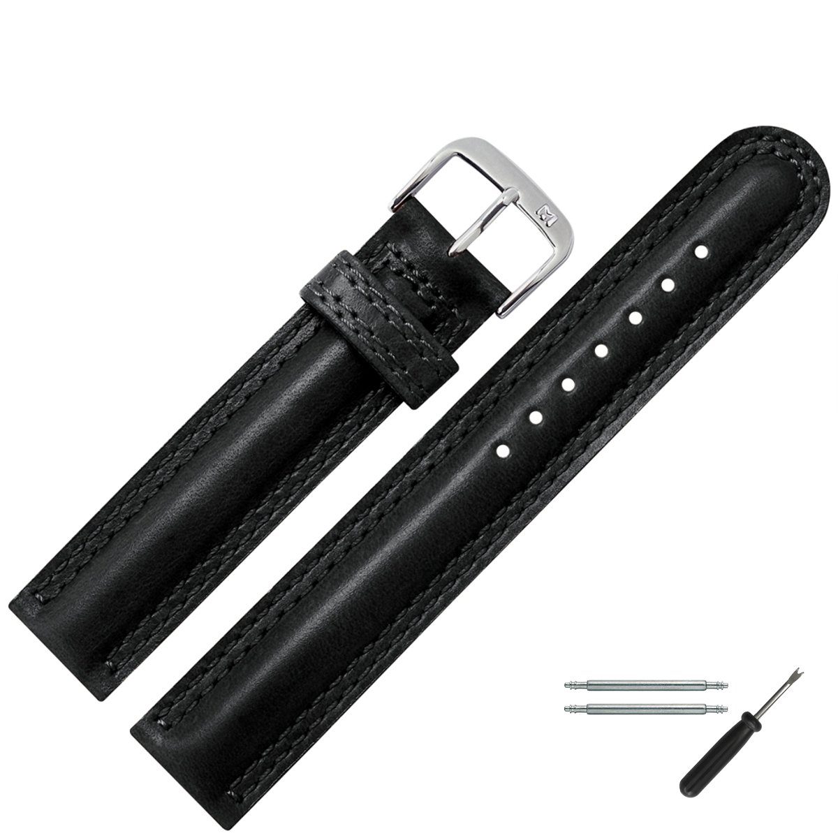 MARBURGER Uhrenarmband 20mm Leder günstig online kaufen