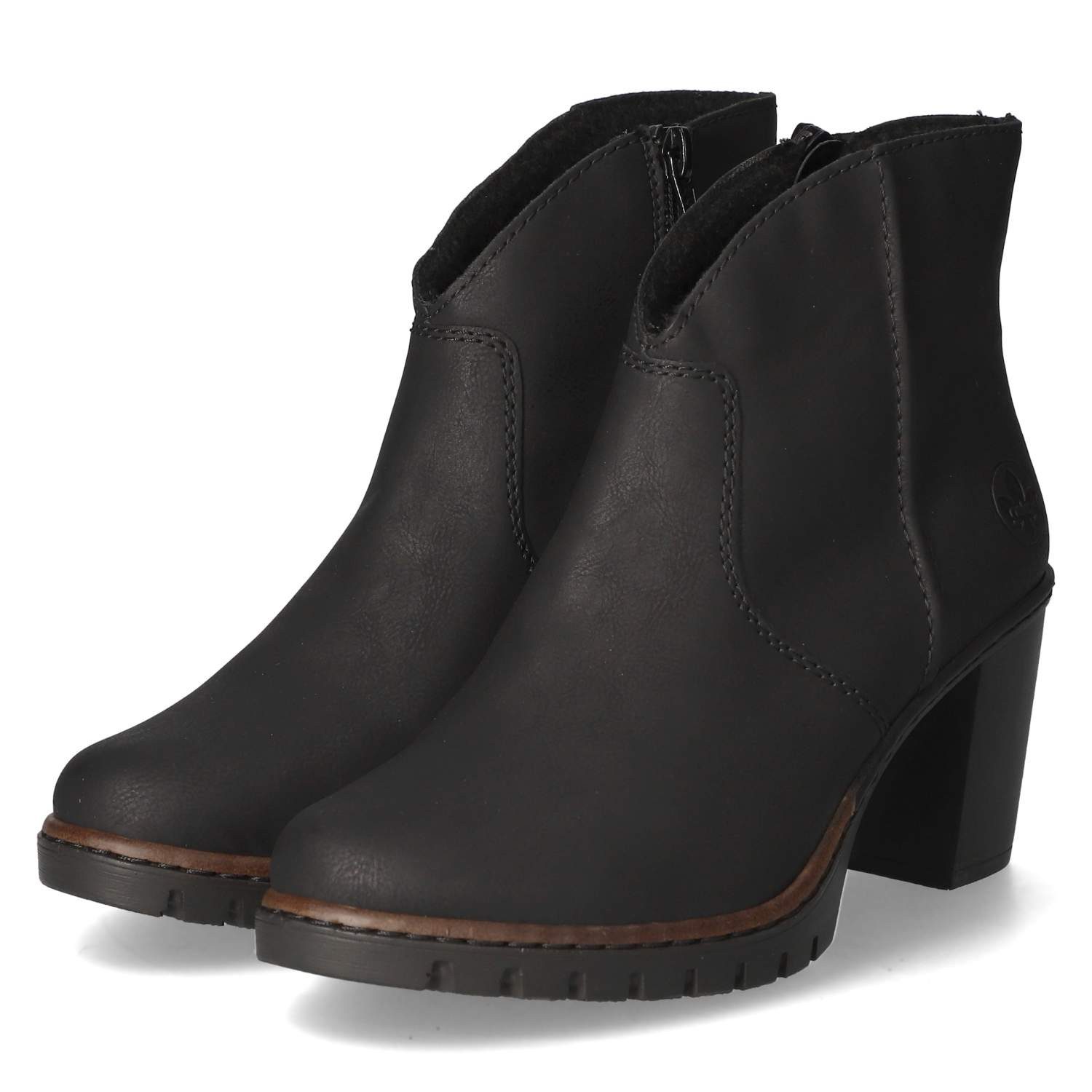 Rieker Rieker Y2553-00 Damen Synthetik schwarz Schlupfstiefel günstig online kaufen